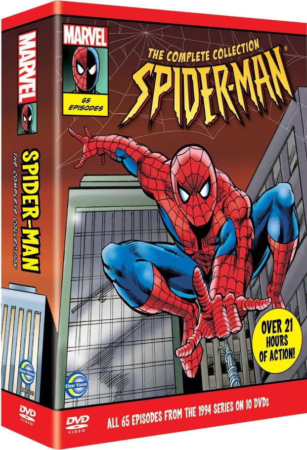Spiderman 1994 2003 Animated Series COMPLETE DVDRip Vbyf